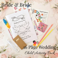 Child Wedding Activity Pack - Age 3 to 9 - Bride & Bride - Large Pack