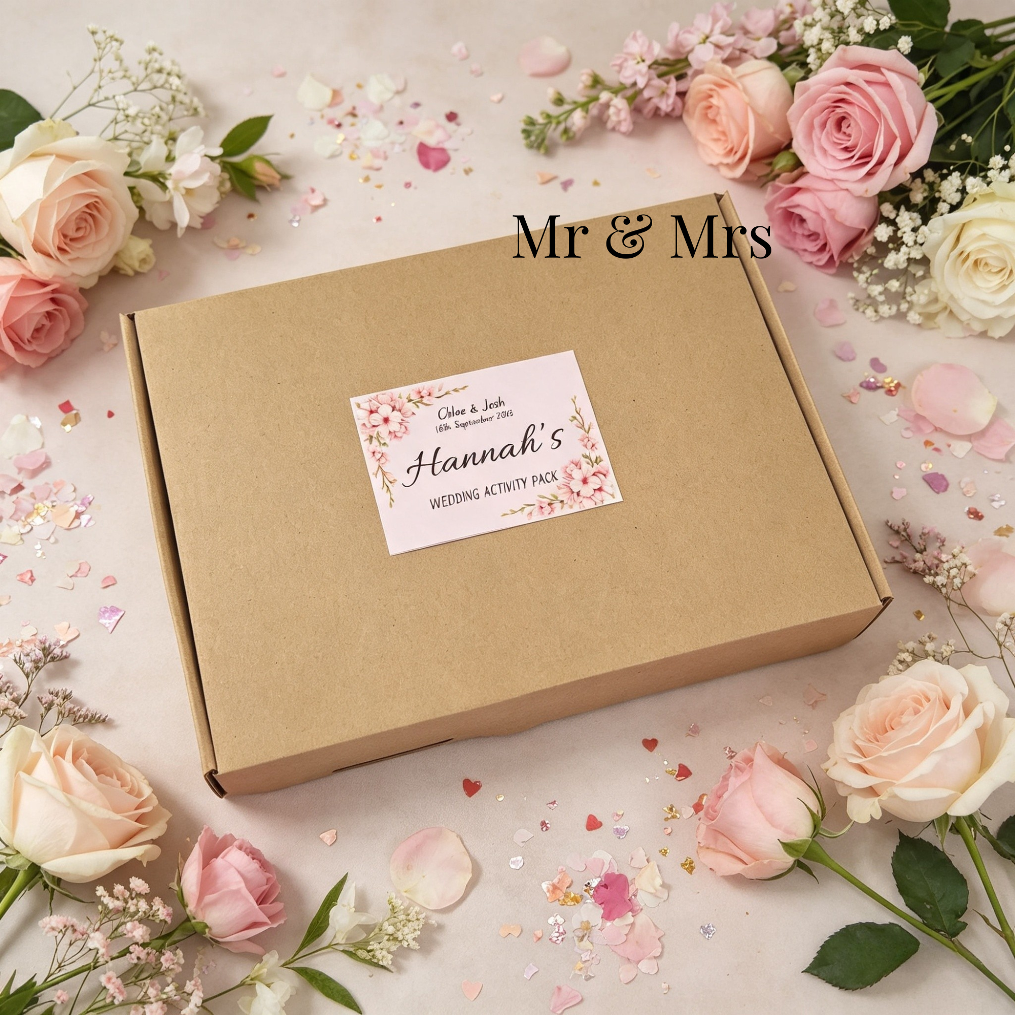 Child Wedding Activity Pack - Age 3 to 9 - Bride & Groom - Large Pack