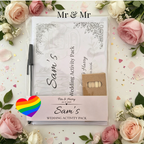 Teen Wedding Activity Pack - Age 10+ - Groom & Groom